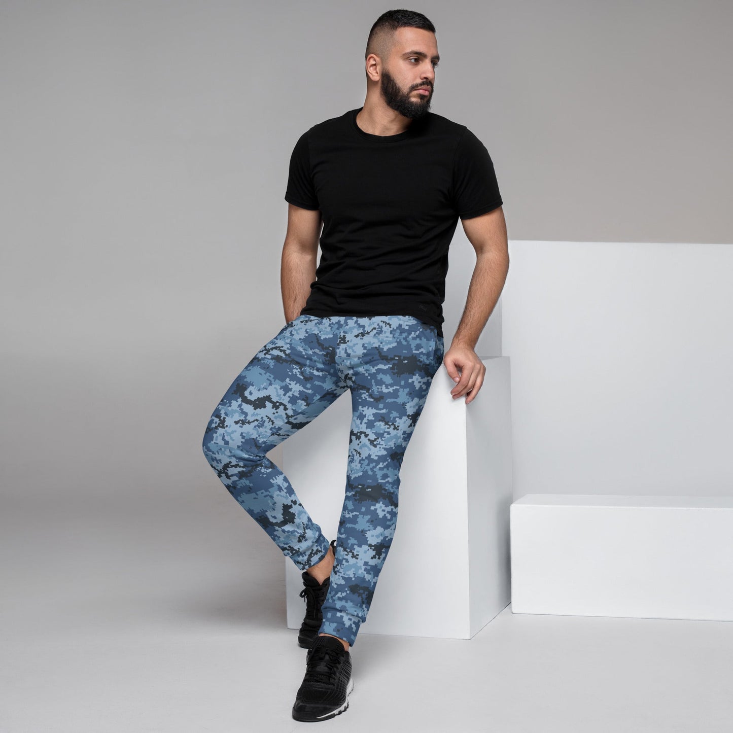 Ukrainian MM14 Navy CAMO Mens Joggers