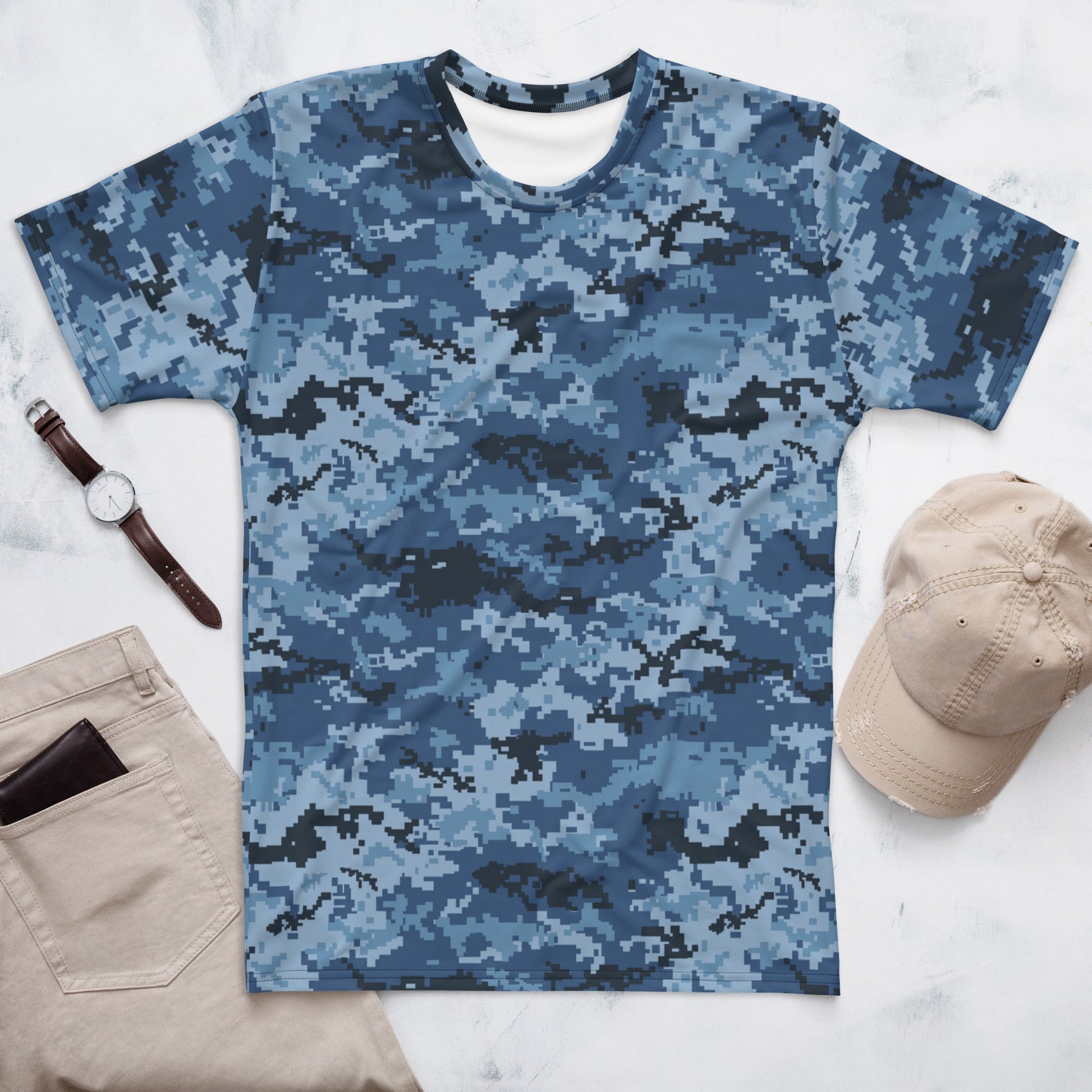 Ukrainian MM14 Navy CAMO Mens t shirt XS T Shirts