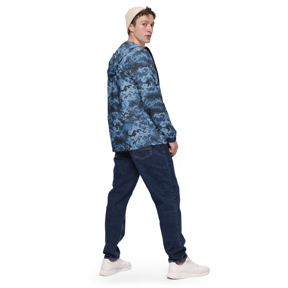 Ukrainian MM14 Navy CAMO Men’s windbreaker - Mens Windbreaker