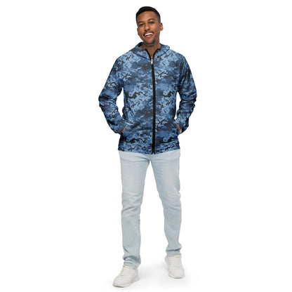 Ukrainian MM14 Navy CAMO Men’s windbreaker - Mens Windbreaker