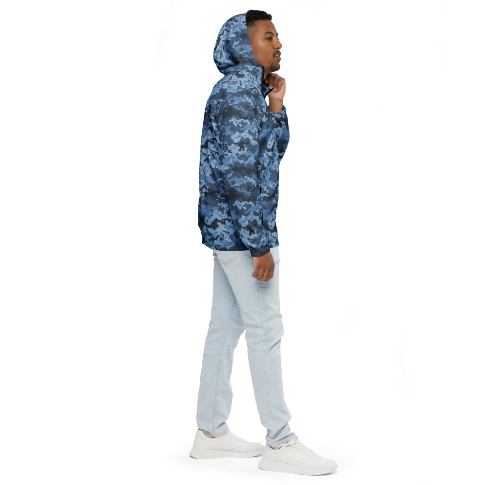 Ukrainian MM14 Navy CAMO Men’s windbreaker - Mens Windbreaker