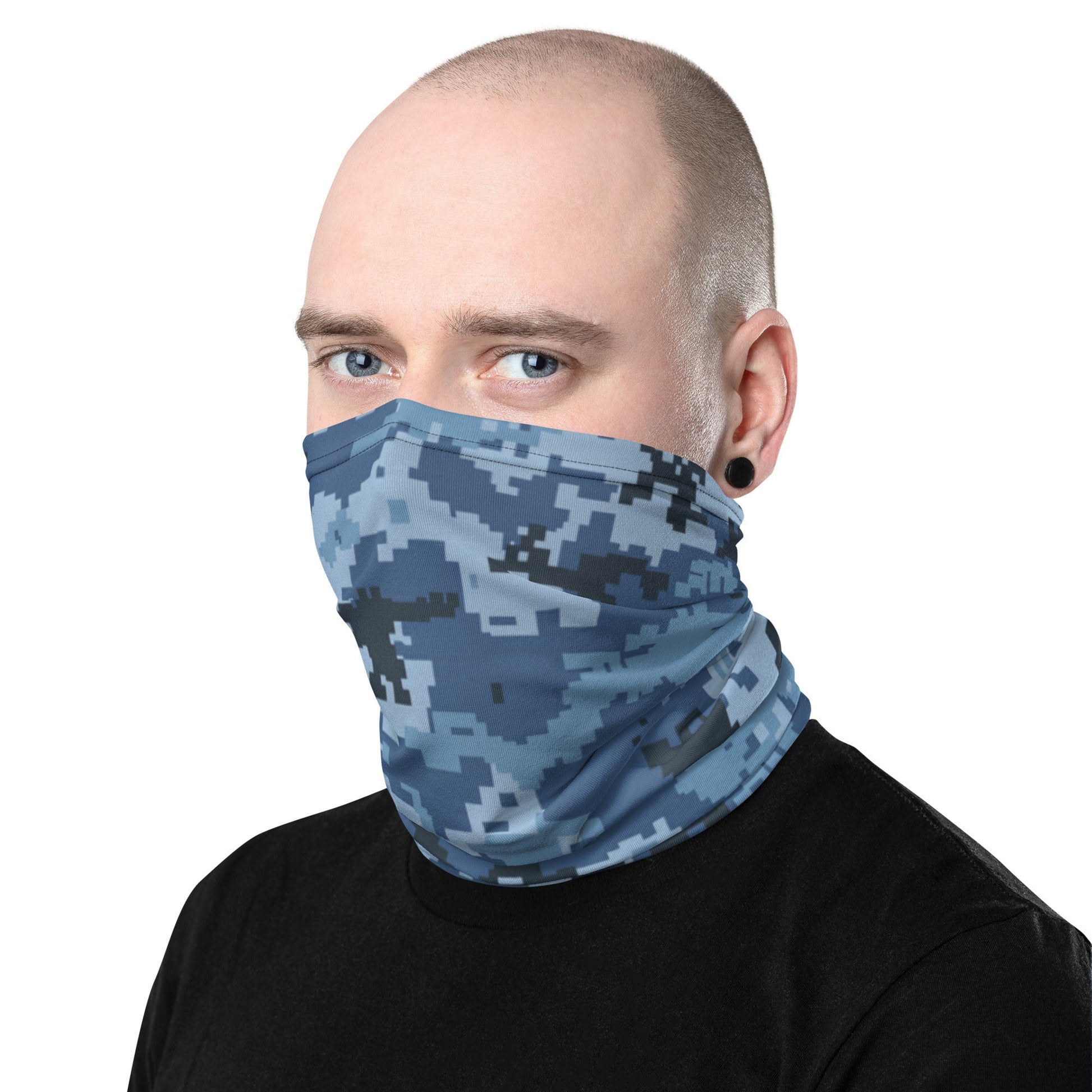 Ukrainian MM14 Navy CAMO Neck Gaiter - Gaiters