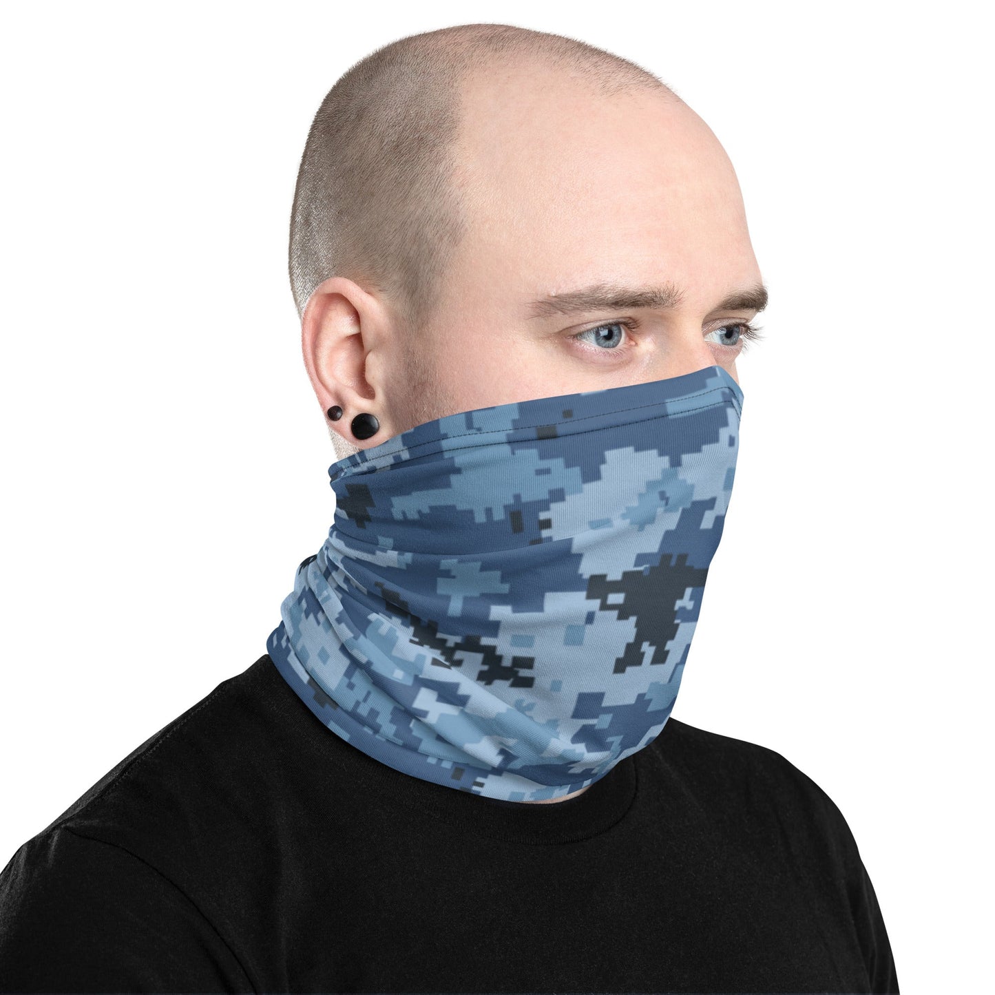 Ukrainian MM14 Navy CAMO Neck Gaiter - Gaiters