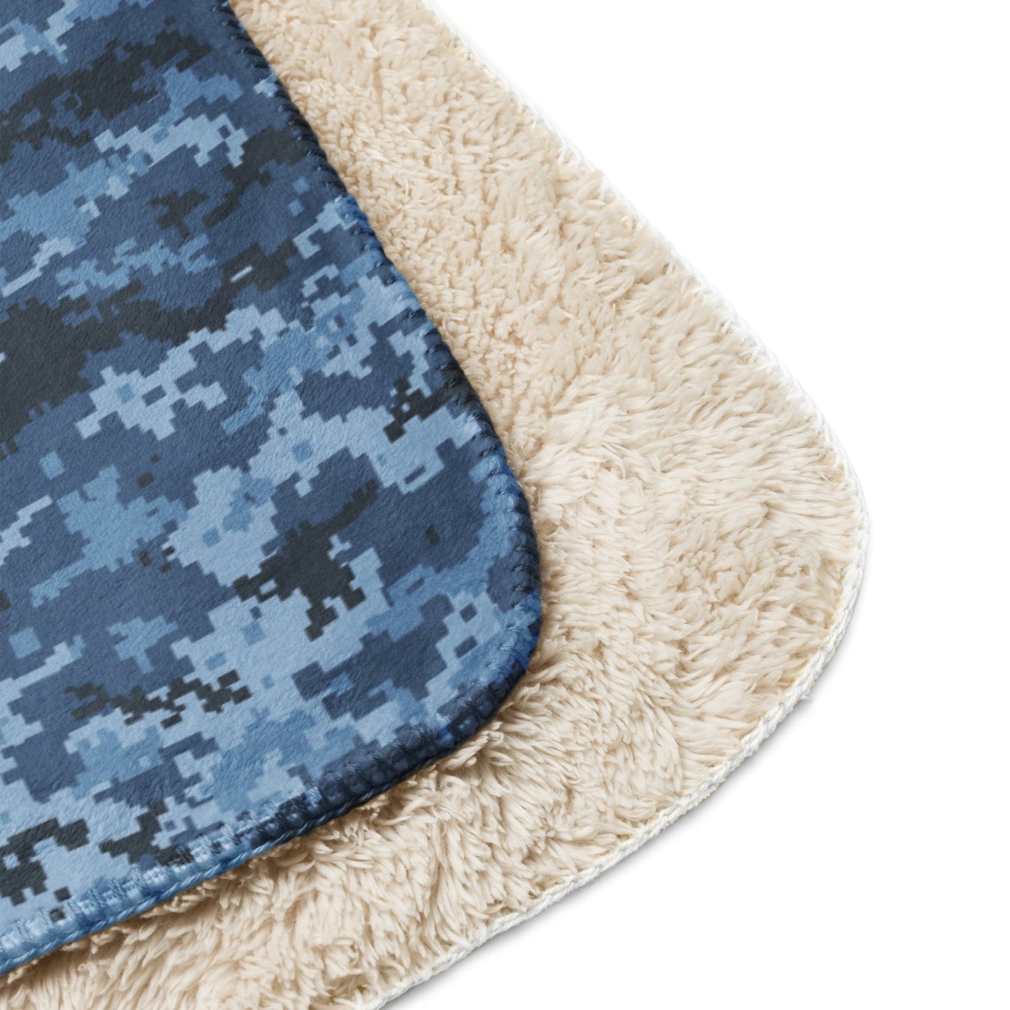 Ukrainian MM14 Navy CAMO Sherpa blanket - Blankets