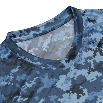 Ukrainian MM14 Navy CAMO unisex basketball jersey - Basketball Jerseys