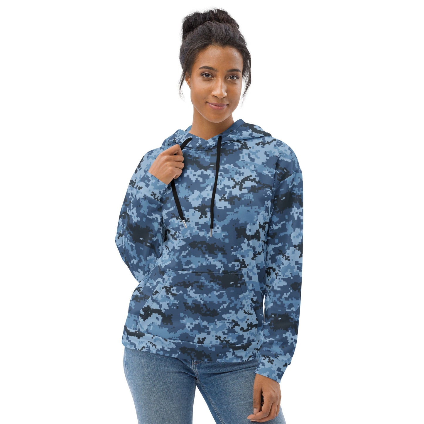 Ukrainian MM14 Navy CAMO Unisex Hoodie - Hoodies