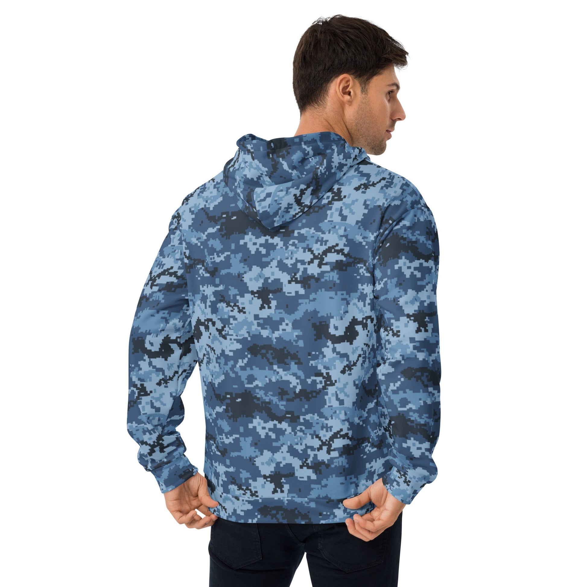 Ukrainian MM14 Navy CAMO Unisex Hoodie - Hoodies