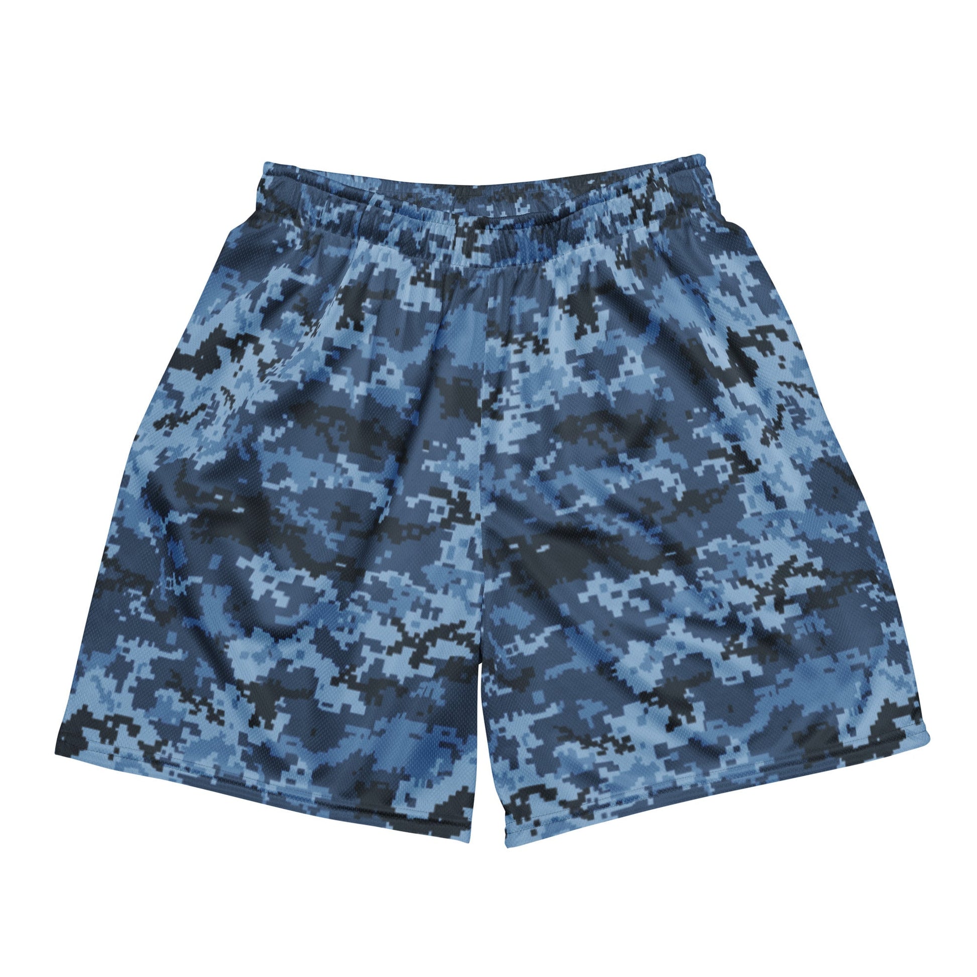 Ukrainian MM14 Navy CAMO Unisex Mesh Shorts - 2XS