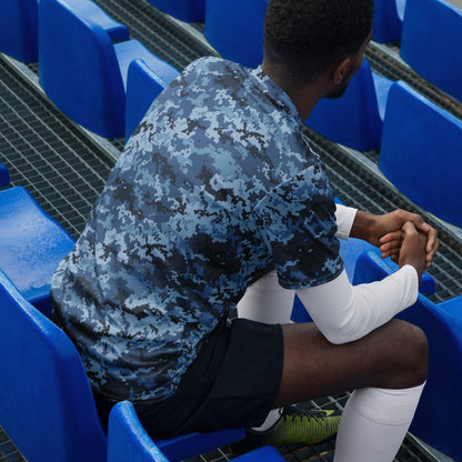 Ukrainian MM14 Navy CAMO unisex sports jersey - Sports Jerseys