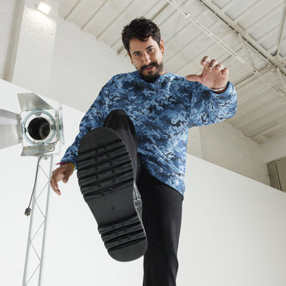 Ukrainian MM14 Navy CAMO Unisex Sweatshirt - Sweatshirts