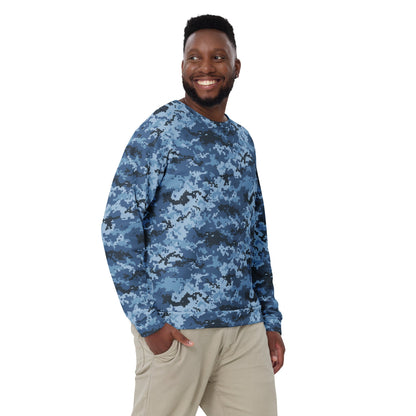 Ukrainian MM14 Navy CAMO Unisex Sweatshirt - Sweatshirts