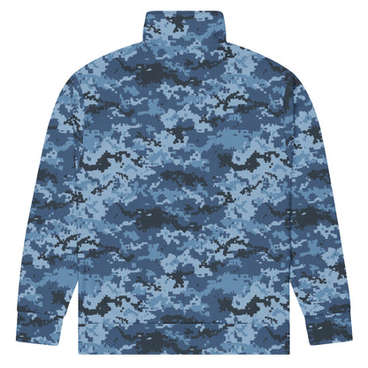 Ukrainian MM14 Navy CAMO Unisex track jacket - Track Jackets