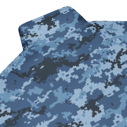 Ukrainian MM14 Navy CAMO Unisex track jacket - Track Jackets