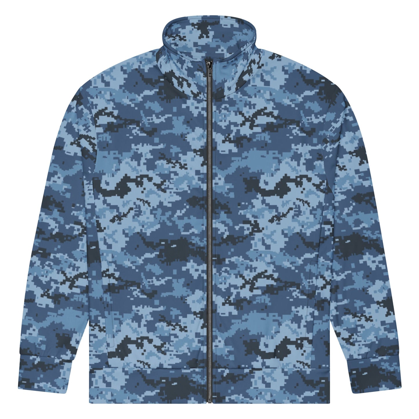 Ukrainian MM14 Navy CAMO Unisex track jacket - Track Jackets