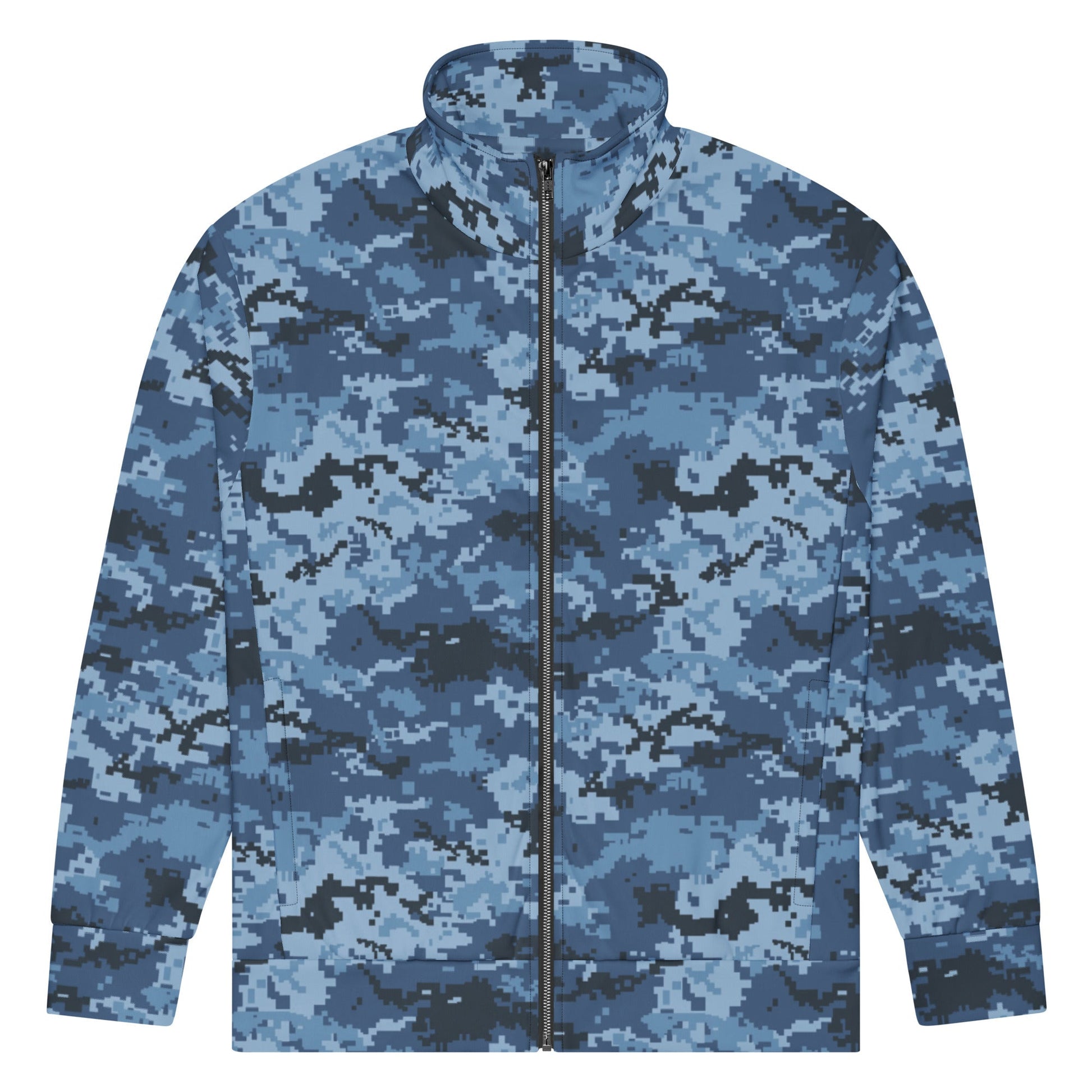 Ukrainian MM14 Navy CAMO Unisex track jacket - Track Jackets