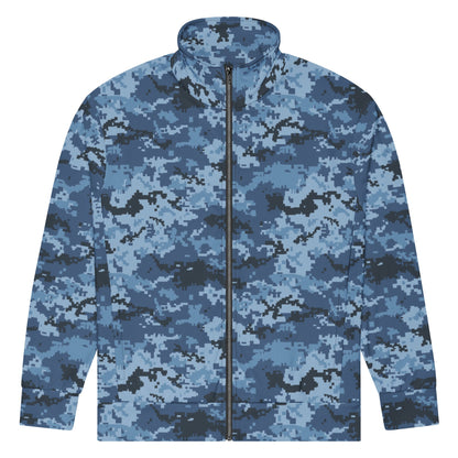 Ukrainian MM14 Navy CAMO Unisex track jacket - Track Jackets