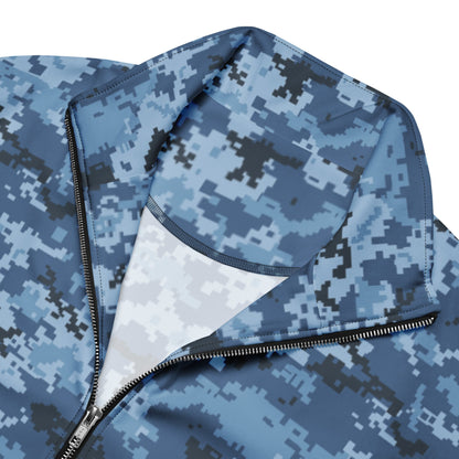 Ukrainian MM14 Navy CAMO Unisex track jacket - Track Jackets