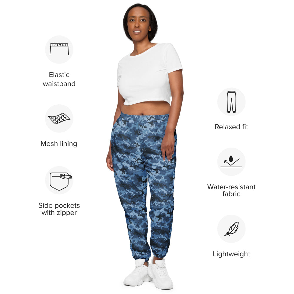 Ukrainian MM14 Navy CAMO Unisex track pants - Track Pants