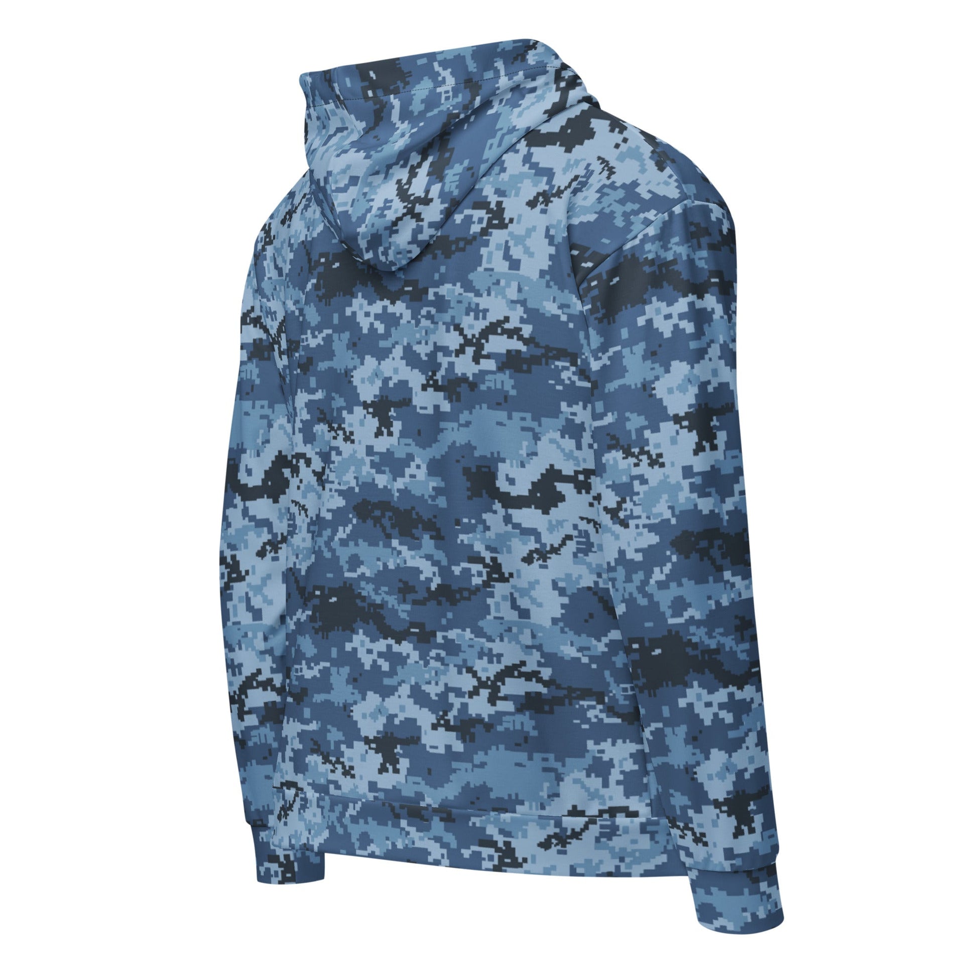 Ukrainian MM14 Navy CAMO Unisex zip hoodie - Zip Hoodies