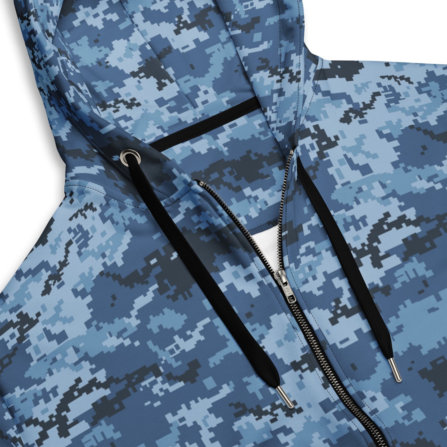 Ukrainian MM14 Navy CAMO Unisex zip hoodie - Zip Hoodies