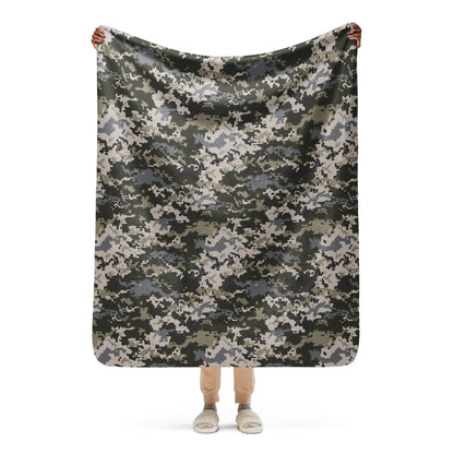 Ukrainian MM14 CAMO Sherpa blanket - 50″×60″ - Blanket