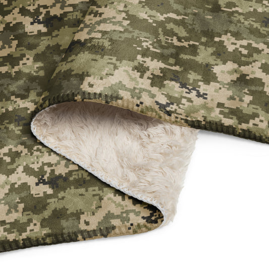 Ukrainian MM14 CAMO Sherpa blanket - Blankets