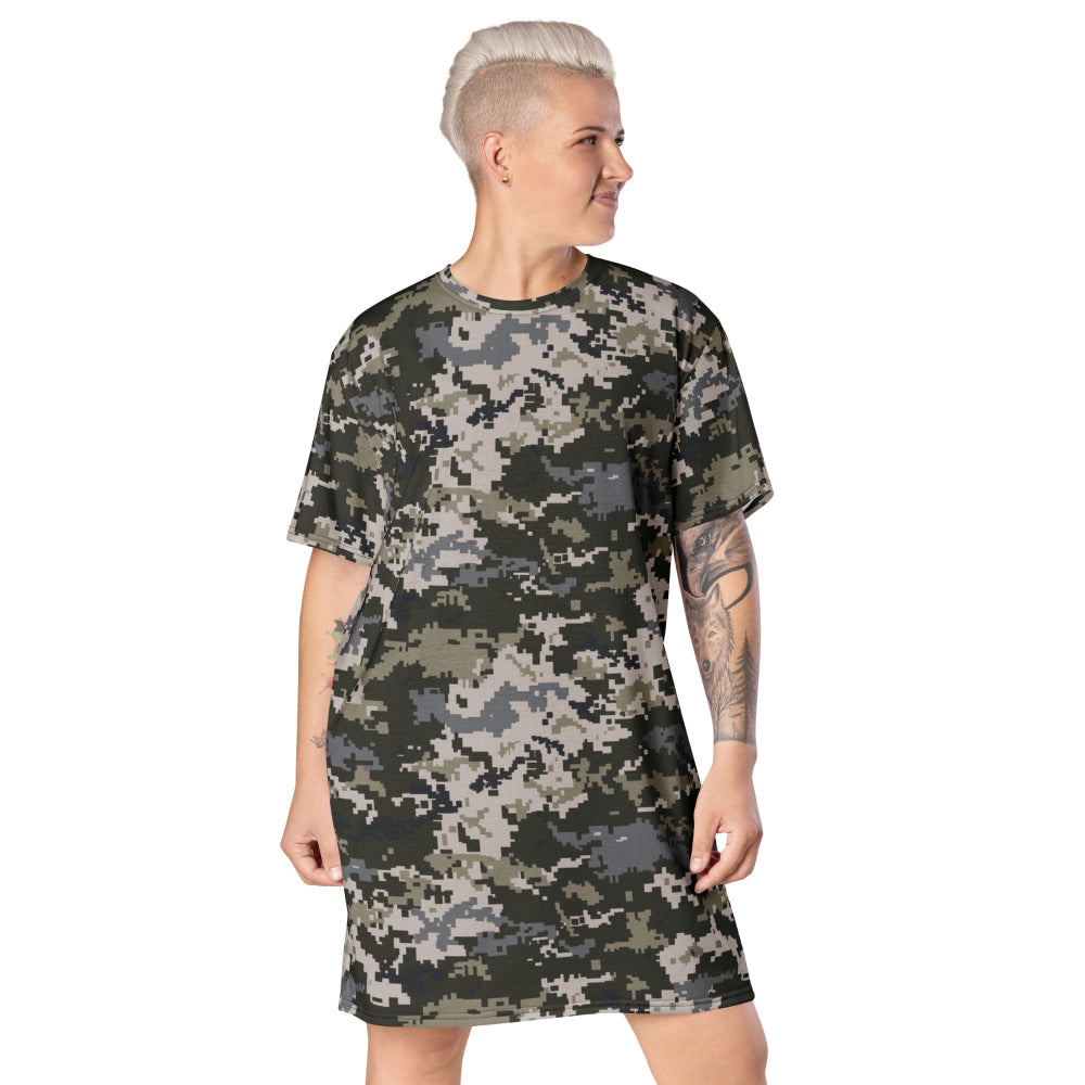 Ukrainian MM14 CAMO T-shirt dress - 2XS - Womens T-Shirt Dress