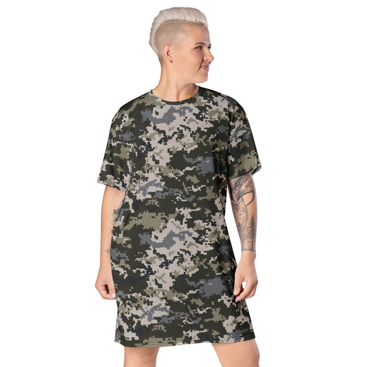 Ukrainian MM14 CAMO T-shirt dress - 2XS - Womens T-Shirt Dress