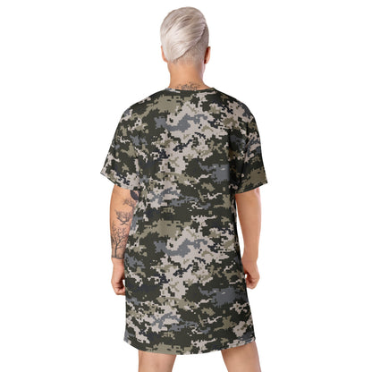 Ukrainian MM14 CAMO T-shirt dress - Womens T-Shirt Dress