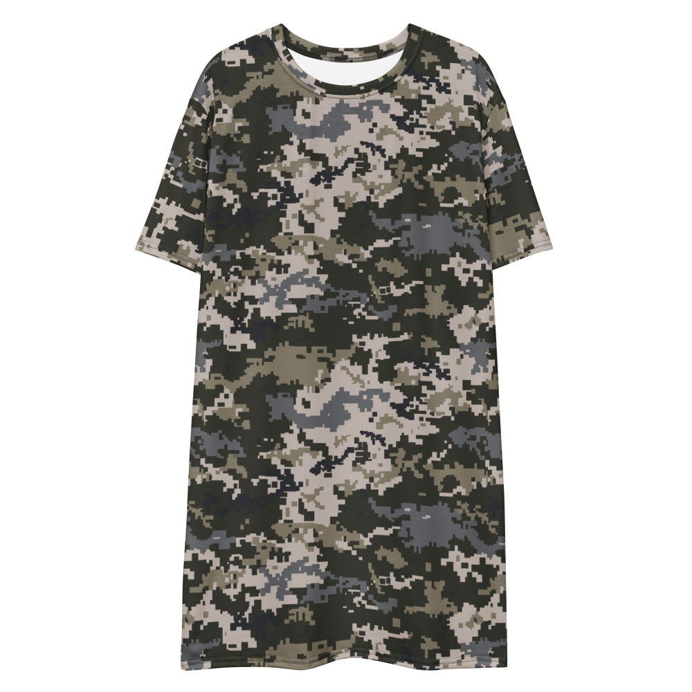 Ukrainian MM14 CAMO T-shirt dress - Womens T-Shirt Dress