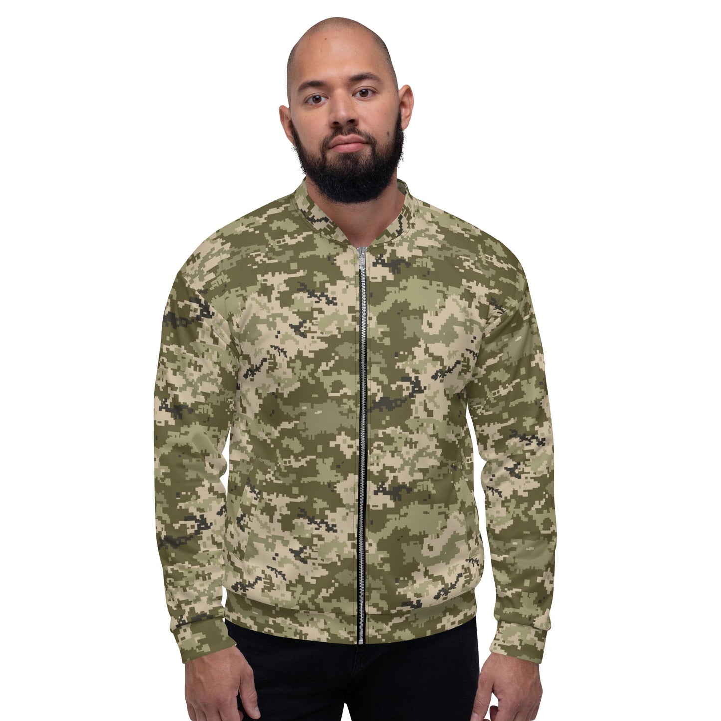 Ukrainian MM14 CAMO Unisex Bomber Jacket - Jackets
