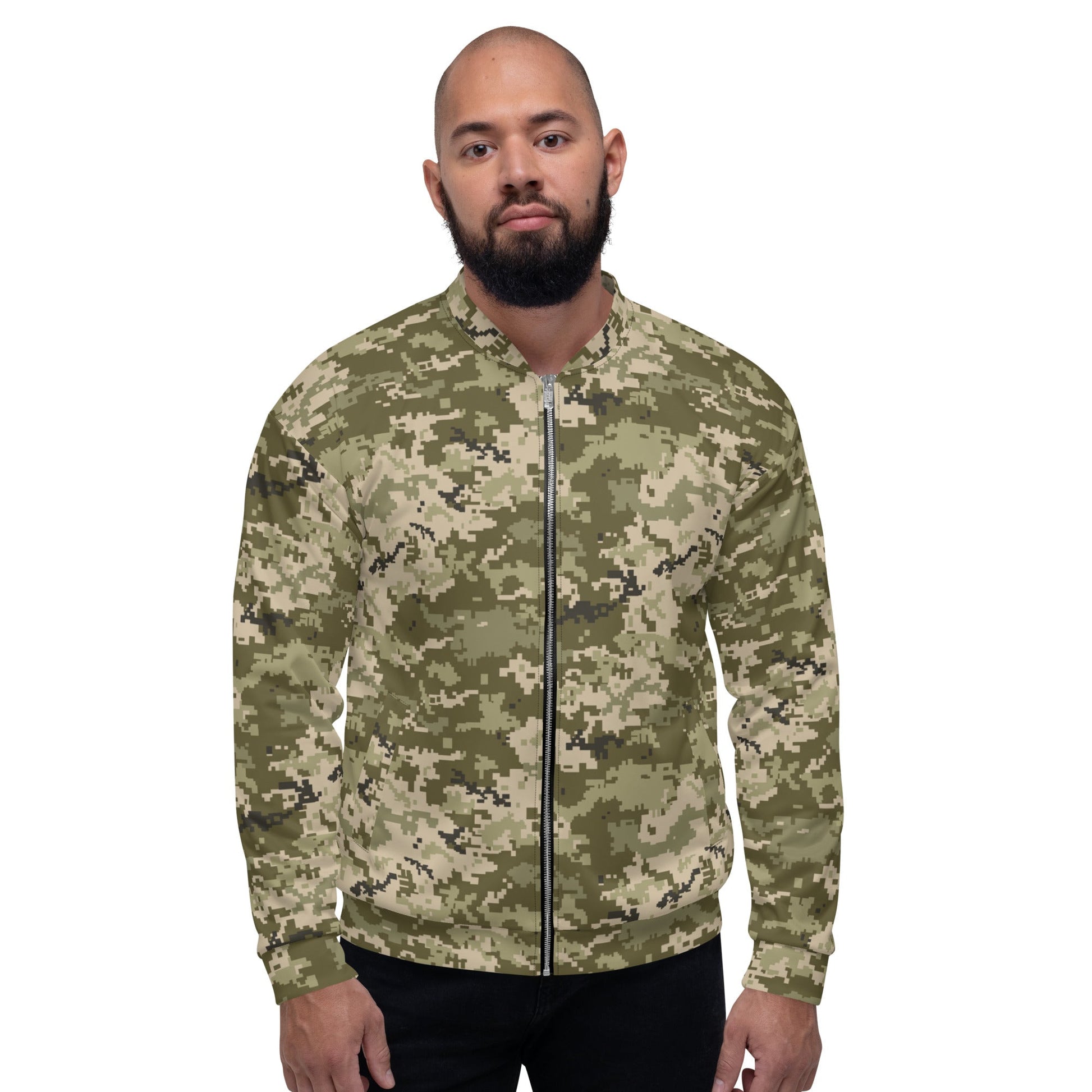 Ukrainian MM14 CAMO Unisex Bomber Jacket - Jackets