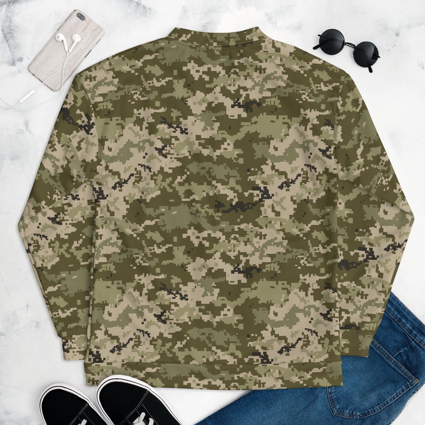 Ukrainian MM14 CAMO Unisex Bomber Jacket - Jackets