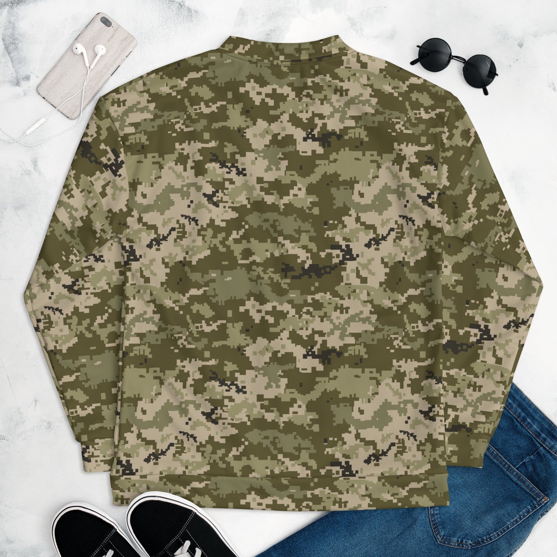 Ukrainian MM14 CAMO Unisex Bomber Jacket - Jackets
