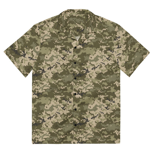 Ukrainian MM14 CAMO Unisex button shirt - 2XS - Button Shirts