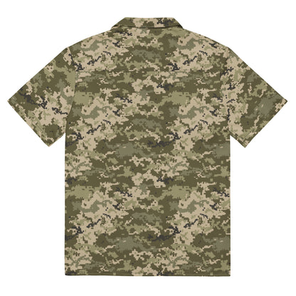 Ukrainian MM14 CAMO Unisex button shirt - Button Shirts