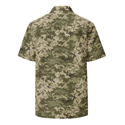 Ukrainian MM14 CAMO Unisex button shirt - Button Shirts