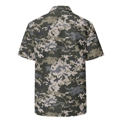 Ukrainian MM14 CAMO Unisex button shirt - Button Shirt