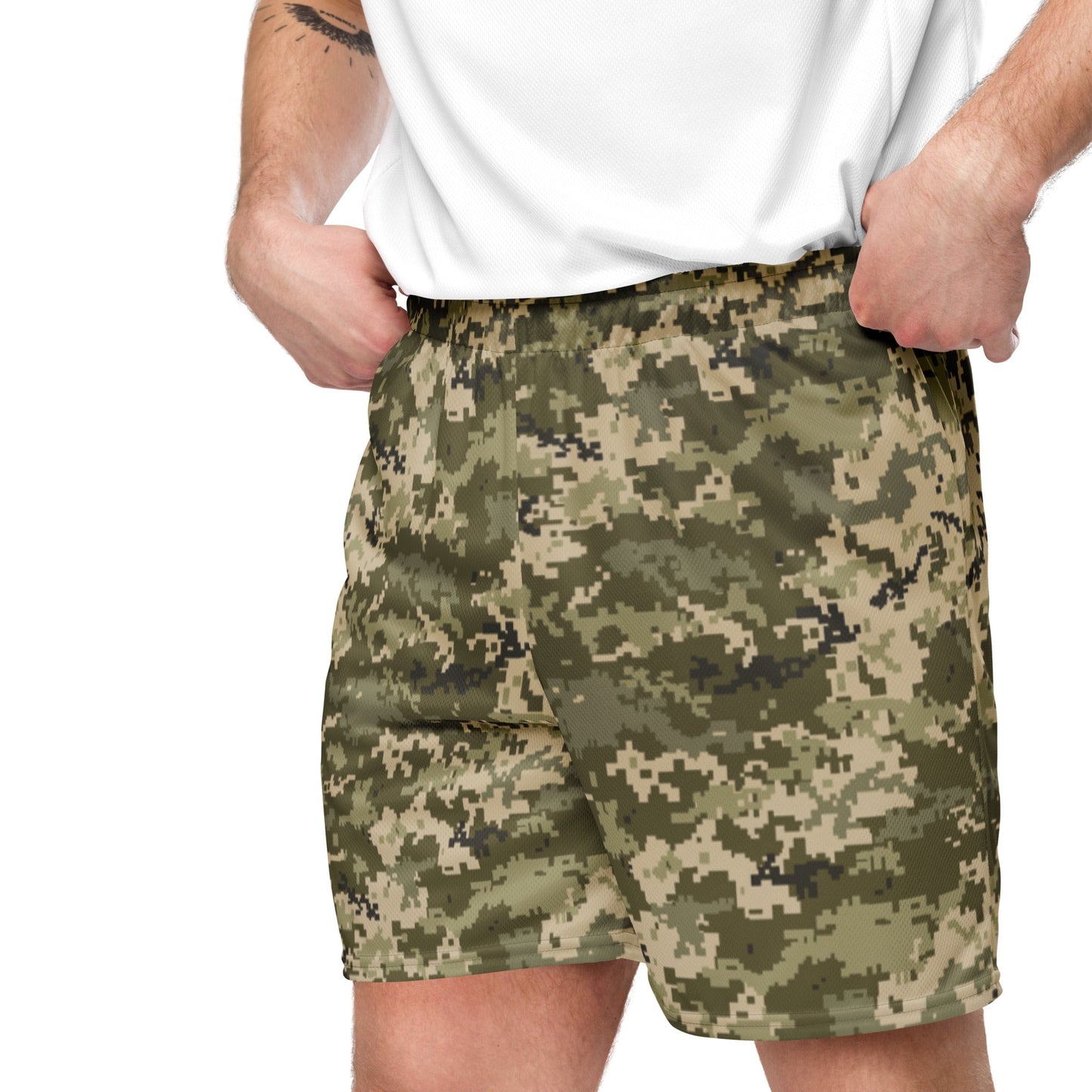 Ukrainian MM14 CAMO Unisex Mesh Shorts