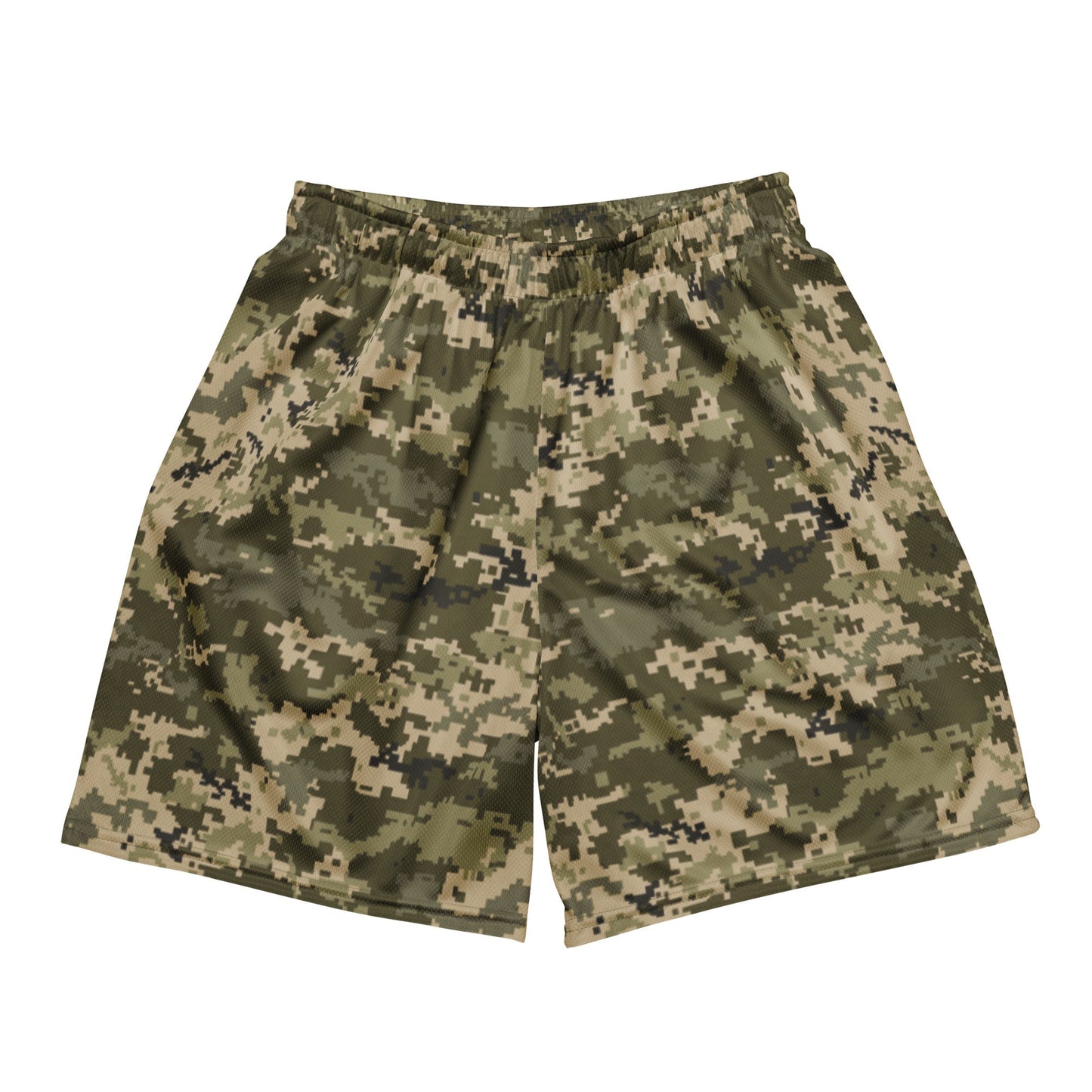 Ukrainian MM14 CAMO Unisex Mesh Shorts - 2XS