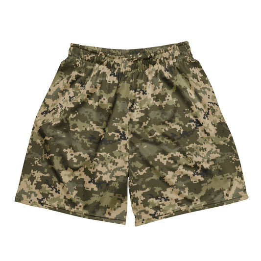 Ukrainian MM14 CAMO Unisex mesh shorts - 2XS - Mesh Shorts