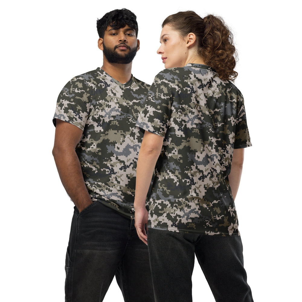 Ukrainian MM14 CAMO unisex sports jersey - 2XS - Unisex Sports Jersey