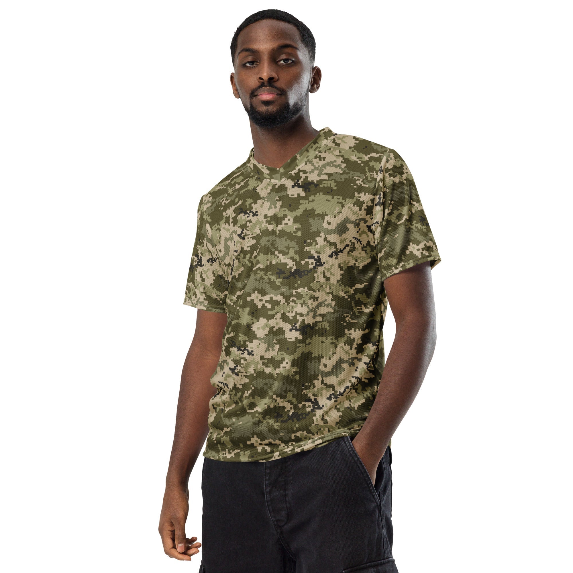 CAMO HQ - Ukrainian MM14 CAMO Unisex Sports Jersey - Worldwide