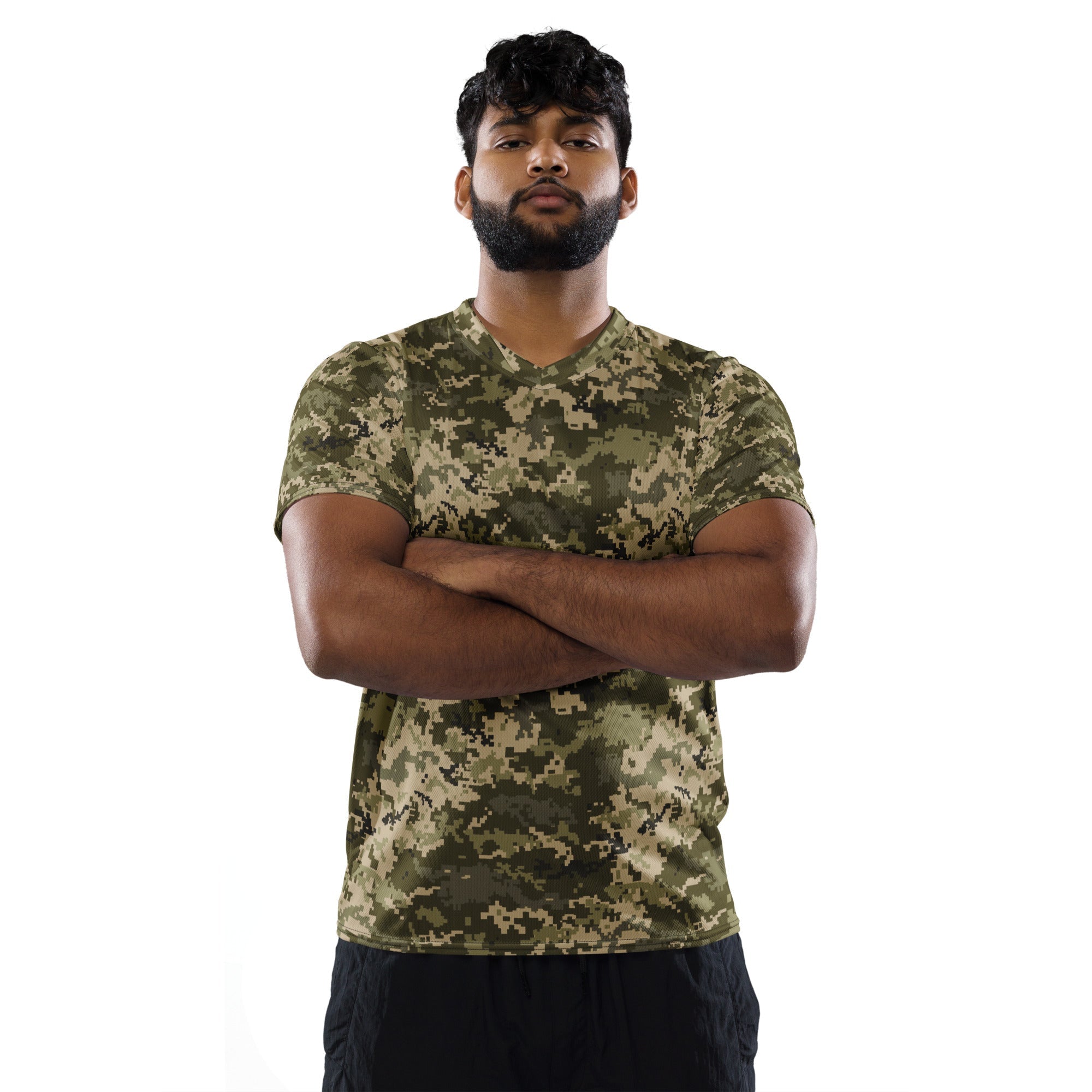 CAMO HQ - Ukrainian MM14 CAMO Unisex Sports Jersey - Worldwide