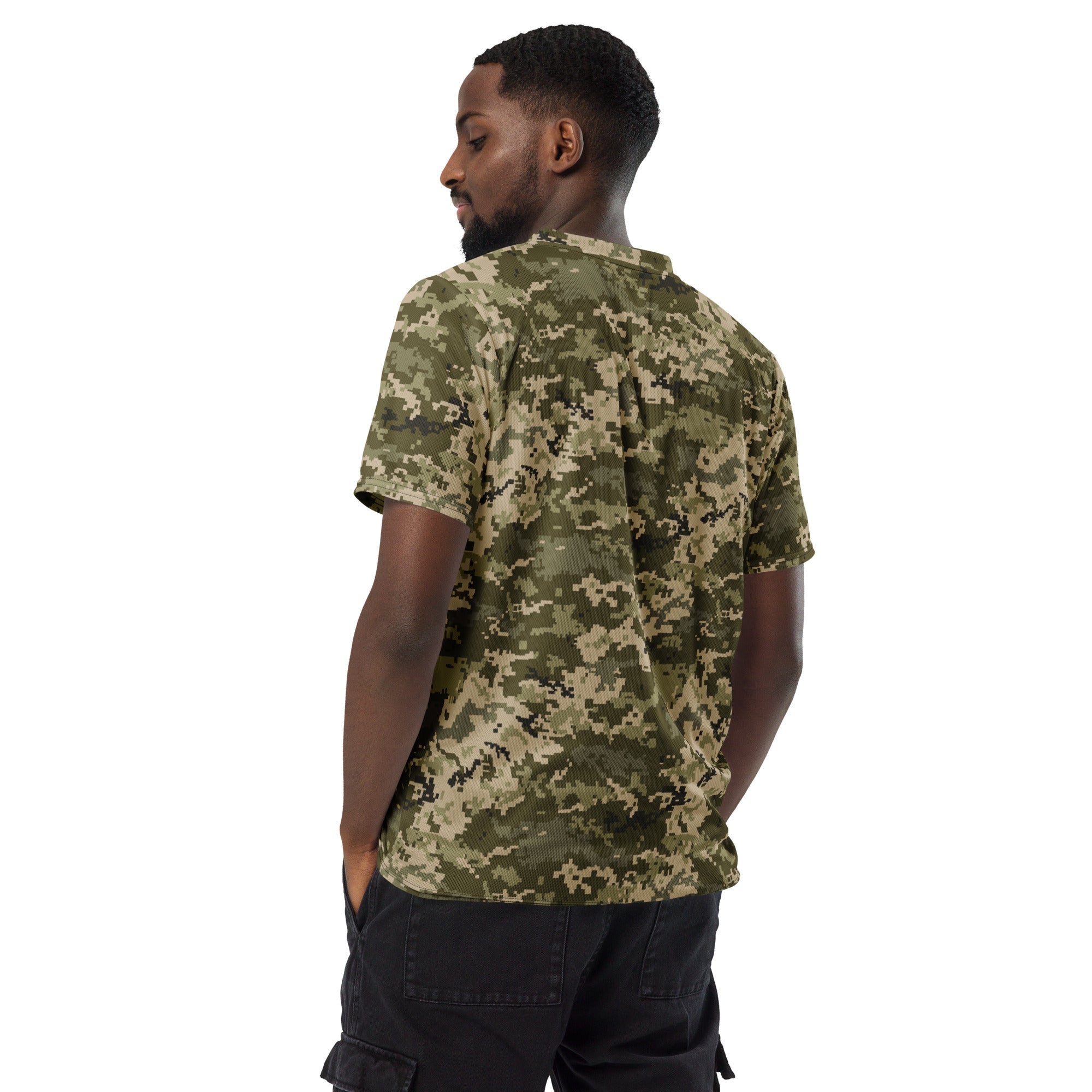 CAMO HQ - Ukrainian MM14 CAMO Unisex Sports Jersey - Worldwide