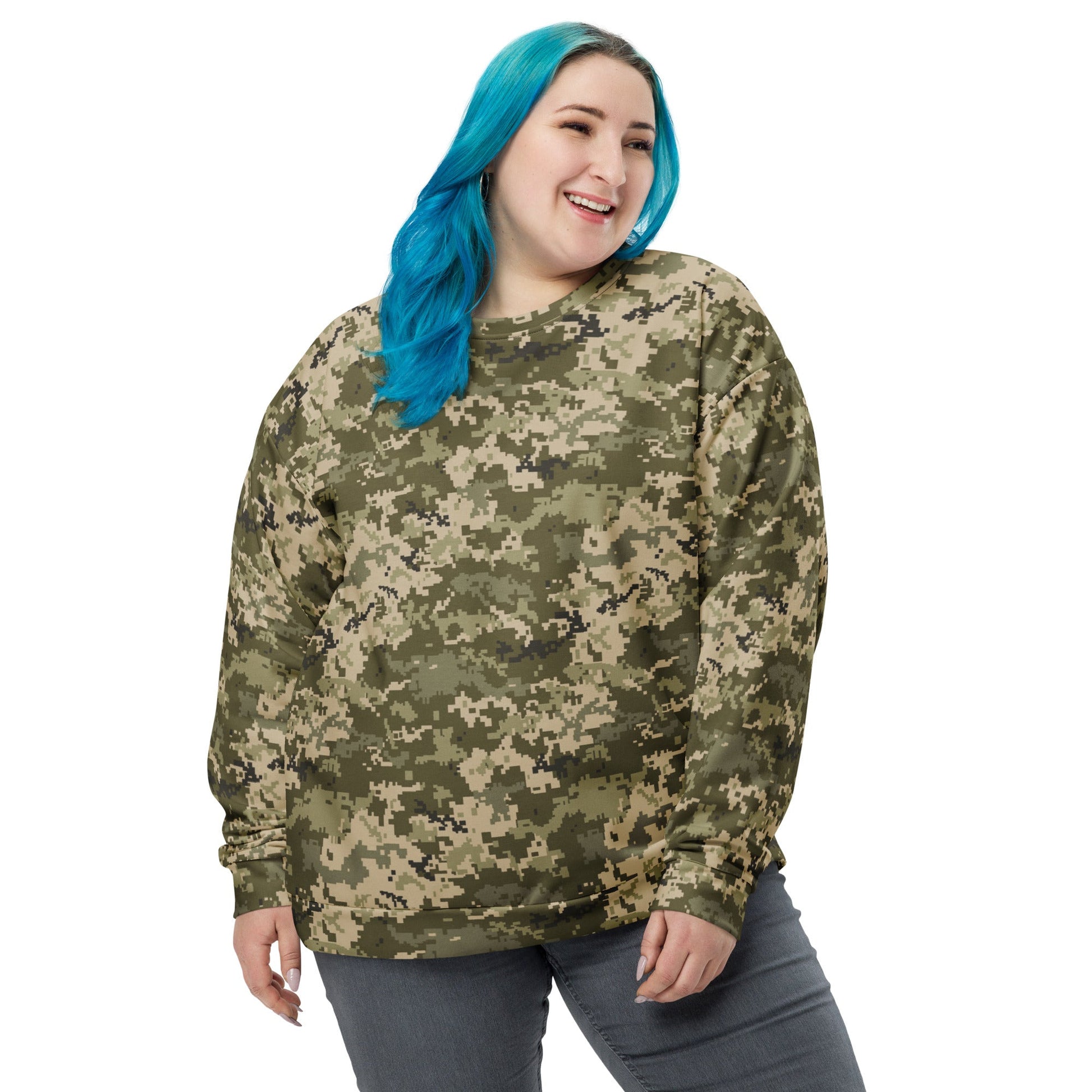 Ukrainian MM14 CAMO Unisex Sweatshirt - Sweatshirts