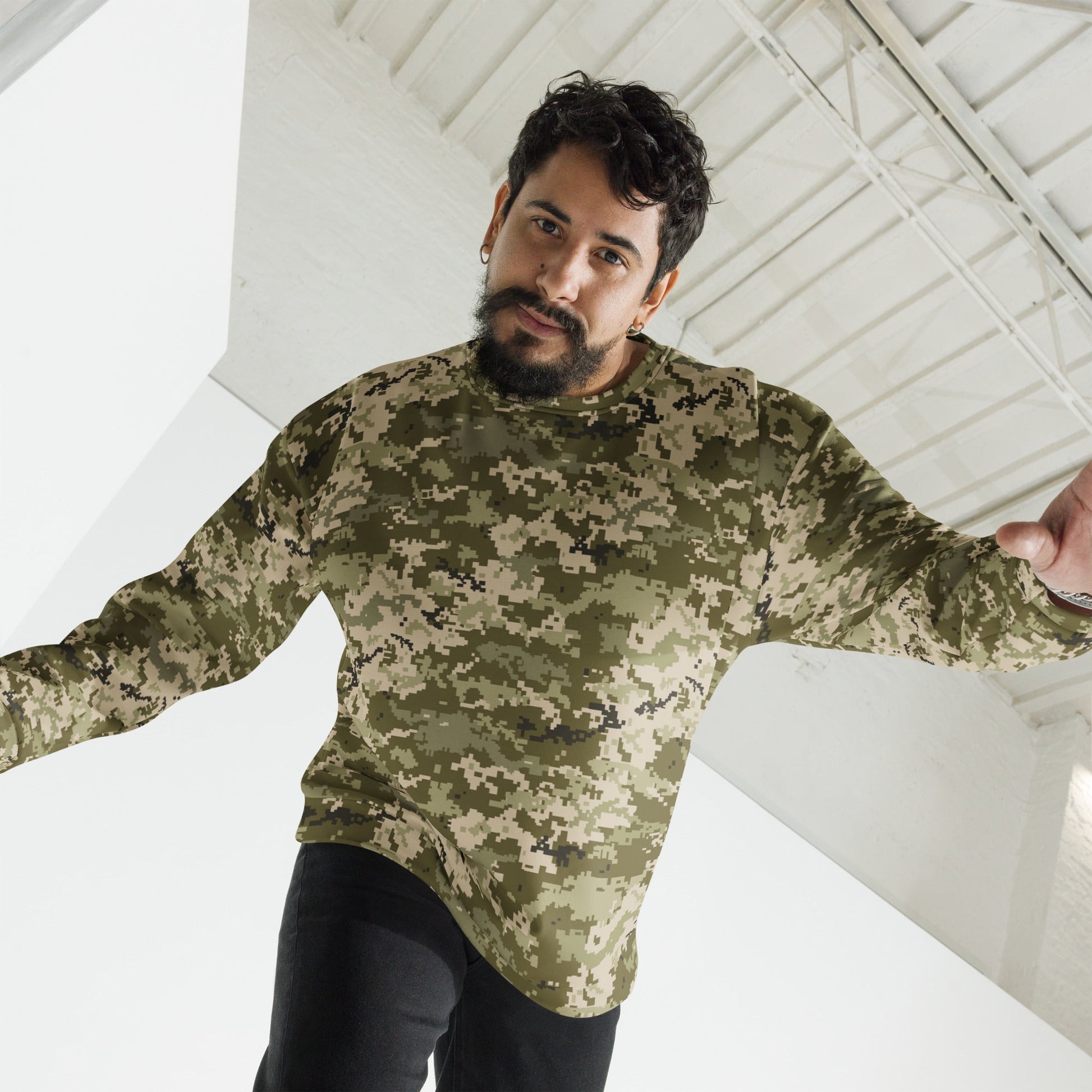 Ukrainian MM14 CAMO Unisex Sweatshirt - Sweatshirts