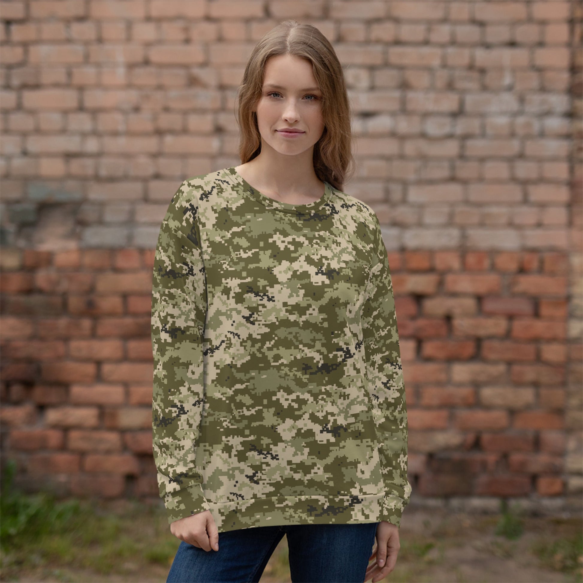 Ukrainian MM14 CAMO Unisex Sweatshirt - Sweatshirts