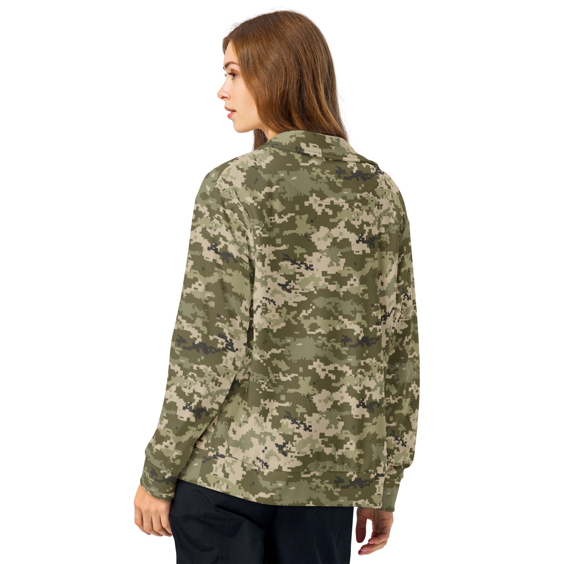Ukrainian MM14 CAMO Unisex track jacket - Track Jackets