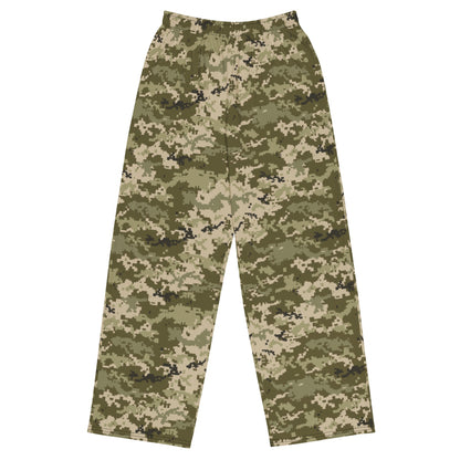 Ukrainian MM14 CAMO unisex wide leg pants 2XS Wide Pants